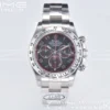 Rolex Daytona 116509 Clean 1:1 Best Edition 904L SS Case Black Dial on SS Bracelet SA4130 V2 - Super Clone Watch | 1:1 Nejlepší verze