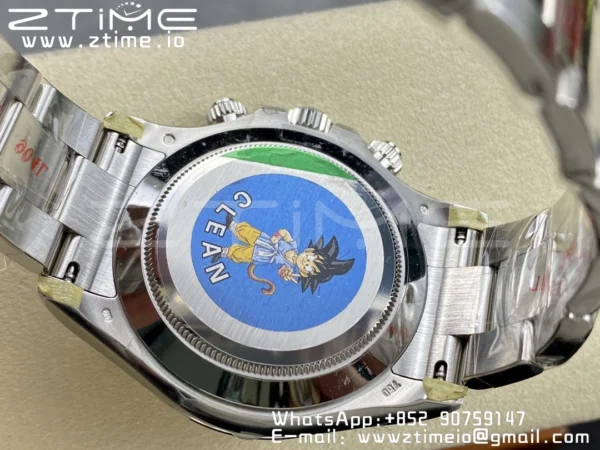 Rolex Daytona 116509 Clean 1:1 Best Edition 904L SS Case and Bracelet Red Sodalite Dial SA4130 V2 - Super Clone Watch | 1:1 Best Version