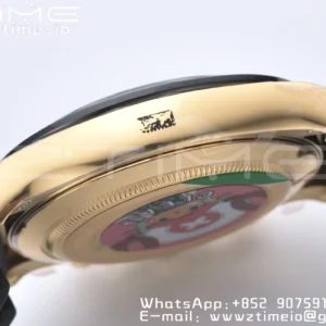 Rolex Daytona 116518 YG Clean Factory 1:1 Best Edition YG Dial on Oysterflex Strap A4130 v2 - Super Clone Watch | 1:1 Best Version
