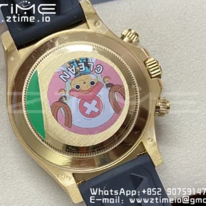 Rolex Daytona 116518 YG Clean Factory 1:1 Best Edition YG Dial on Oysterflex Strap A4130 v2 - Super Clone Watch | 1:1 Best Version