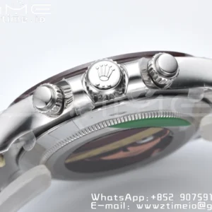 Rolex Rolex Daytona 116506 Clean 1:1 Best Edition Ice Blue Dial Stick Markers on SS Bracelet SA4130 v2 - Super Clone Watch | 1:1 Best Version