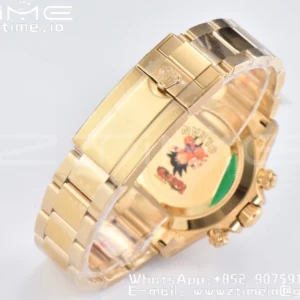 Rolex Daytona 116508 YG Clean Factory 1:1 Best Edition MOP Diamonds Dial on YG Oyster Bracelet A4130 v2 - Super Clone Watch | 1:1 Best Version