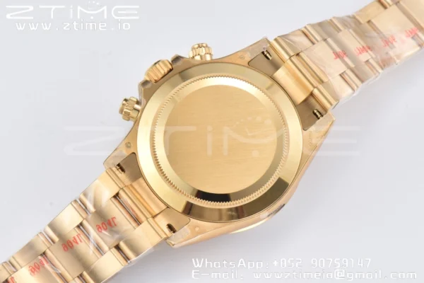 Rolex Daytona 116508 YG Clean Factory 1:1 Best Edition MOP Diamonds Dial on YG Oyster Bracelet A4130 v2 - Super Clone Watch | 1:1 Best Version
