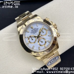 Rolex Daytona 116508 YG Clean Factory 1:1 Best Edition MOP Diamonds Dial on YG Oyster Bracelet A4130 v2 - Super Clone Watch | 1:1 Best Version