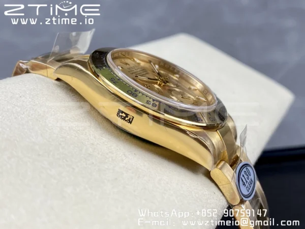 Rolex Daytona 116508 YG Clean Factory 1:1 Best Edition YG Stick Dial on YG Oyster Bracelet A4130 v2 - Super Clone Watch | 1:1 Best Version