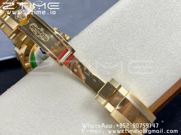 Rolex Daytona 116508 YG Clean Factory 1:1 Best Edition YG Stick Dial on YG Oyster Bracelet A4130 v2 - Super Clone Watch | 1:1 Best Version