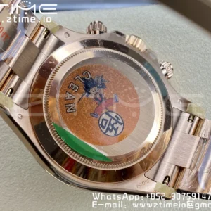 Rolex Daytona 116505 RG Clean Factory 1:1 Nejlepší vydání Brown Dial Numeral Marker on RG Oyster Bracelet A4130 v2 - Super Clone Watch | 1:1 Nejlepší verze