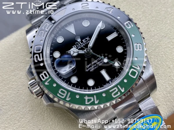 Rolex GMT Master II 126720 VTNR 904L SS Clean Factory 1:1 Best Edition on Oyster Bracelet DD3285 CHS - Super Clone Watch | 1:1 Best Version