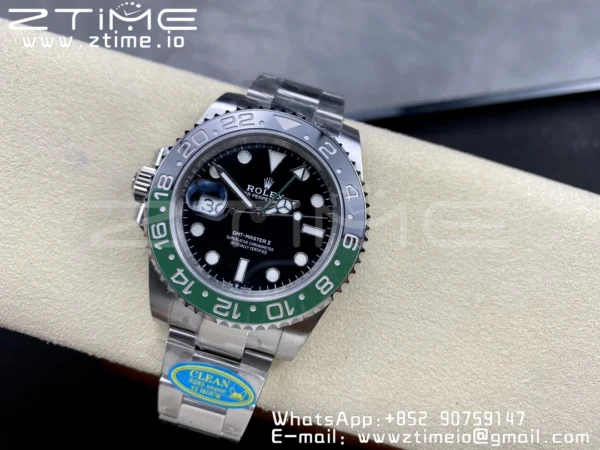 Rolex GMT Master II 126720 VTNR 904L SS Clean Factory 1:1 Best Edition on Oyster Bracelet DD3285 CHS - Super Clone Watch | 1:1 Best Version