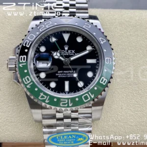 Rolex GMT Master II 126720 VTNR 904L SS Clean Factory 1:1 Best Edition on Jubilee Bracelet DD3285 CHS - Super Clone Watch | 1:1 Best Version