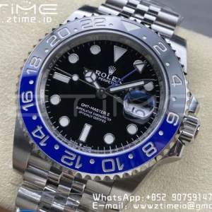 Rolex GMT-Master II 126710 BLNR Black/Blue Ceramic 904L Steel Clean Factory Best Edition on Jubilee Bracelet DD3285 CHS - Super Clone Watch | 1:1 Best Version
