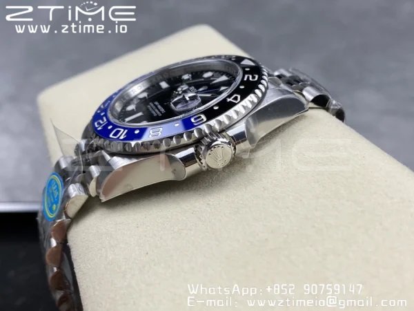Rolex GMT-Master II 126710 BLNR Black/Blue Ceramic 904L Steel Clean Factory Best Edition on Jubilee Bracelet DD3285 CHS - Super Clone Watch | 1:1 Best Version