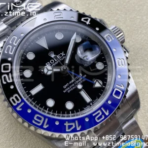 Rolex GMT-Master II 126710 BLNR Black/Blue Ceramic 904L Steel Clean Factory Best Edition on Oyster Bracelet DD3285 CHS - Super Clone Watch | 1:1 Best Version