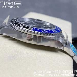 Rolex GMT-Master II 126710 BLNR Black/Blue Ceramic 904L Steel Clean Factory Best Edition on Oyster Bracelet DD3285 CHS - Super Clone Watch | 1:1 Best Version