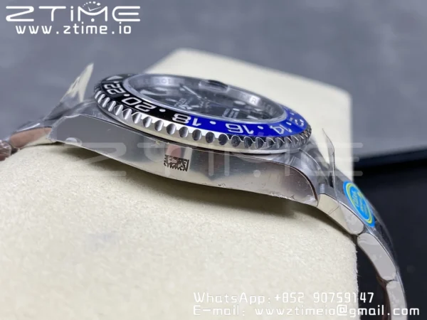 Rolex GMT-Master II 126710 BLNR Black/Blue Ceramic 904L Steel Clean Factory Best Edition on Oyster Bracelet DD3285 CHS - Super Clone Watch | 1:1 Best Version
