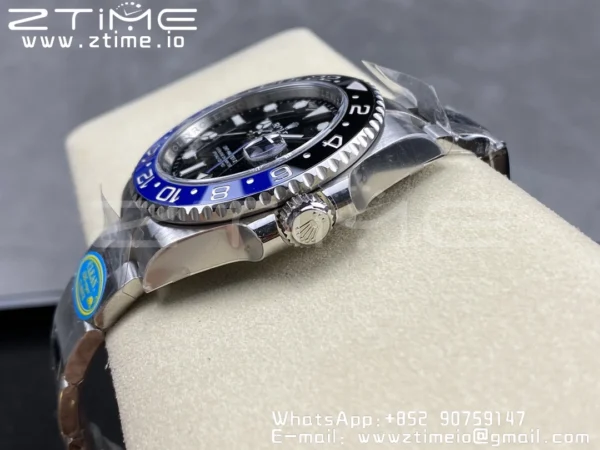 Rolex GMT-Master II 126710 BLNR Black/Blue Ceramic 904L Steel Clean Factory Best Edition on Oyster Bracelet DD3285 CHS - Super Clone Watch | 1:1 Best Version