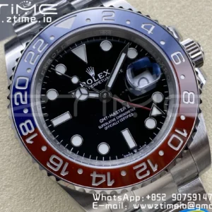 Rolex GMT-Master II 126710 BLRO Red/Blue Ceramic 904L Steel Clean Factory Best Edition on Oyster Bracelet DD3285 CHS (New Bezel Insert) - Super Clone Watch | 1:1 Best Version