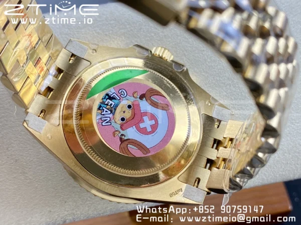 Rolex GMT Master II 126718 YG Clean 1:1 Best Edition Black Dial on Jubilee Bracelet DD3285 - Super Clone Watch | 1:1 Best Version