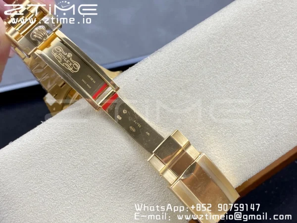 Rolex GMT Master II 126718 YG Clean 1:1 Best Edition Black Dial on Jubilee Bracelet DD3285 - Super Clone Watch | 1:1 Best Version