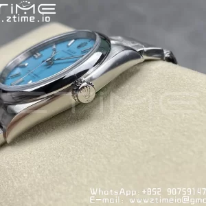 Rolex Oyster Perpetual 126000 36mm Clean 1:1 Best Edition 904L Steel Tiffany Blue Dial VR3230 - Super Clone Watch | 1:1 Best Version