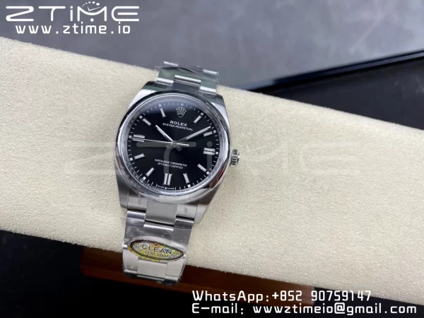 Rolex Oyster Perpetual 126000 36mm Clean 1:1 Best Edition 904L Steel Black Dial VR3230 - Super Clone Watch | 1:1 Best Version