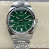 Rolex Oyster Perpetual 126000 36mm Clean 1:1 Best Edition 904L Steel Green Dial VR3230 - Super Clone Watch | 1:1 Best Version