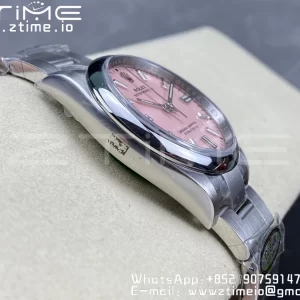 Rolex Oyster Perpetual 126000 36mm Clean 1:1 Best Edition 904L Steel Pink Dial VR3230 - Super Clone Watch | 1:1 Best Version
