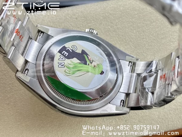 Rolex Oyster Perpetual 126000 36mm Clean 1:1 Best Edition 904L Steel Pink Dial VR3230 - Super Clone Watch | 1:1 Best Version