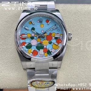 Rolex Oyster Perpetual 126000 36mm Clean 1:1 Best Edition 904L Steel Celebration Dial VR3230 - Super Clone Watch | 1:1 Best Version