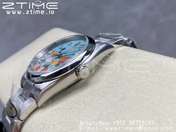 Rolex Oyster Perpetual 126000 36mm Clean 1:1 Best Edition 904L Steel Celebration Dial VR3230 - Super Clone Watch | 1:1 Best Version