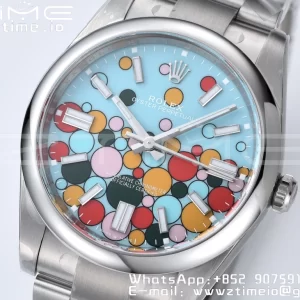Rolex Oyster Perpetual 124300 41mm Clean 1:1 Best Edition 904L Steel Celebration Dial VR3230 - Super Clone Watch | 1:1 Best Version