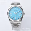 Rolex Oyster Perpetual 124300 41mm Clean 1:1 Best Edition 904L Steel Tiffany Blue Dial VR3230 - Super Clone Watch | 1:1 Best Version