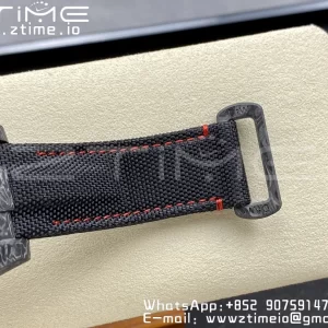 Rolex Submariner DIW Carbon VSF 1:1 Nejlepší verze Black/Red Dial na černém nylonovém řemínku VS3135 - Super Clone Watch | 1:1 Nejlepší verze