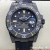 Rolex Submariner DIW Carbon VSF 1:1 Best Edition Black/Yellow Dial on Black Nylon Strap VS3135 - Super Clone Watch | 1:1 Best Version