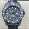 Rolex Submariner DIW Carbon VSF 1:1 Best Edition Black/White Dial on Black Nylon Strap VS3135 - Super Clone Watch | 1:1 Best Version