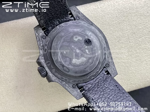 Rolex Submariner DIW Carbon VSF 1:1 Best Edition Black/White Dial on Black Nylon Strap VS3135 - Super Clone Watch | 1:1 Best Version