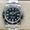 ロレックス サブマリーナ 114060 40mm 日付なし ブラックセラミック 904Lスチール VSF 1:1 ベスト版 VS3130 - スーパークローン時計｜1:1 ベスト版