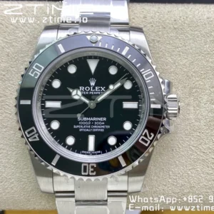 Rolex Rolex Submariner 114060 40mm No Date Black Ceramic 904L Steel VSF 1:1 Best Edition VS3130 - Super Clone Watch | 1:1 Best Version