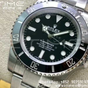 Rolex Rolex Submariner 114060 40mm No Date Black Ceramic 904L Steel VSF 1:1 Best Edition VS3130 - Super Clone Watch | 1:1 Nejlepší verze
