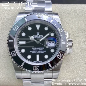 Rolex Submariner 116610 40mm LV Green Ceramic 904L Steel VSF 1:1 Best Edition VS3135 - Super Clone Watch | 1:1 Best Version