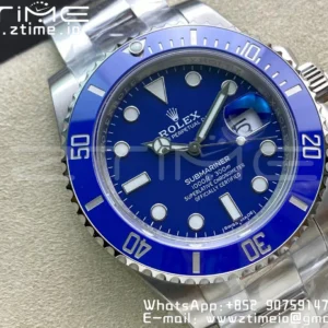 Rolex Submariner 40mm 116619 LB Blue Ceramic 904L SS VSF 1:1 BEST Edtion VS3135 - Super Clone Watch | 1:1 Best Version