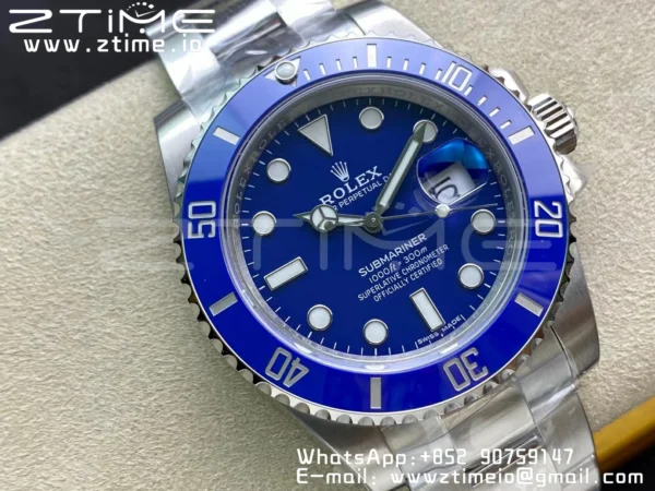 Rolex Submariner 40mm 116619 LB Blue Ceramic 904L SS VSF 1:1 BEST Edtion VS3135 - Super Clone Watch | 1:1 Best Version