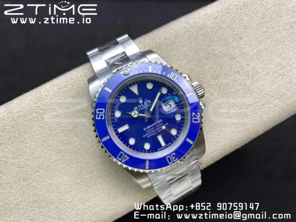 Rolex Submariner 40mm 116619 LB Blue Ceramic 904L SS VSF 1:1 BEST Edtion VS3135 - Super Clone Watch | 1:1 Best Version