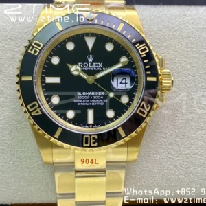 Rolex Submariner 41mm 126618 LN Full Gold 904L Steel VSF 1:1 Best Edition VS3235 - Super Clone Watch | 1:1 Best Version