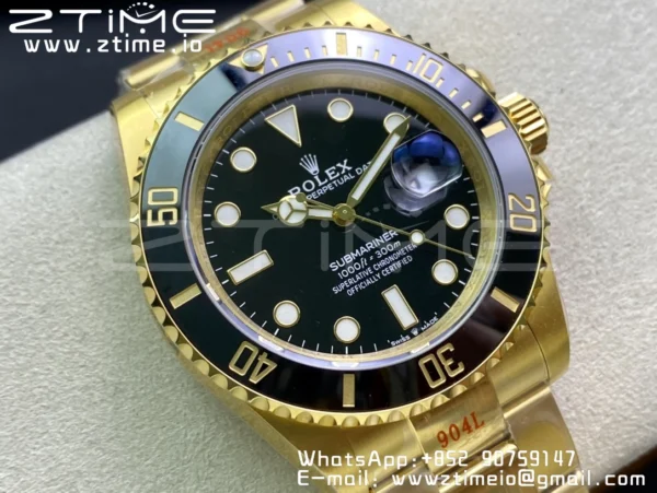 Rolex Submariner 41mm 126618 LN Full Gold 904L Steel VSF 1:1 Best Edition VS3235 - Super Clone Watch | 1:1 Best Version