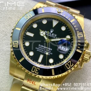 Rolex Submariner 41mm 126618 LN Full Gold 904L Steel VSF 1:1 Best Edition VS3235 - Super Clone Watch | 1:1 Best Version