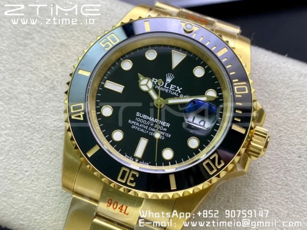 Rolex Submariner 41mm 126618 LN Full Gold 904L Steel VSF 1:1 Best Edition VS3235 - Super Clone Watch | 1:1 Best Version