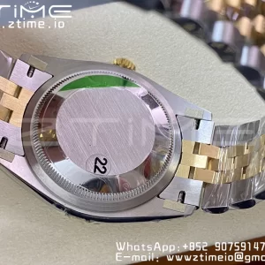 Rolex DateJust 36 SS 126233 904L SS/YG VSF 1:1 Best Edition Wimbledon Dial on Jubilee Bracelet VS3235 - Super Clone Watch | 1:1 Best Version