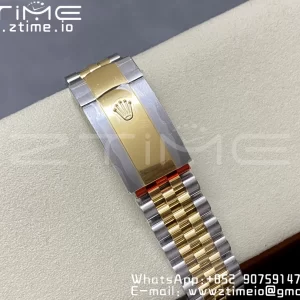 Rolex DateJust 36 SS 126233 904L SS/YG VSF 1:1 Best Edition Wimbledon Dial on Jubilee Bracelet VS3235 - Super Clone Watch | 1:1 Best Version