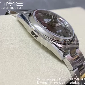 Rolex DateJust 36 SS 126200 904L Steel VSF 1:1 Best Edition Gray Dial Roman Markers on Oyster Bracelet VS3235 - Super Clone Watch | 1:1 Best Version
